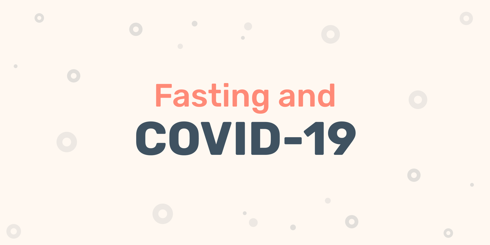 Fasting and COVID-19